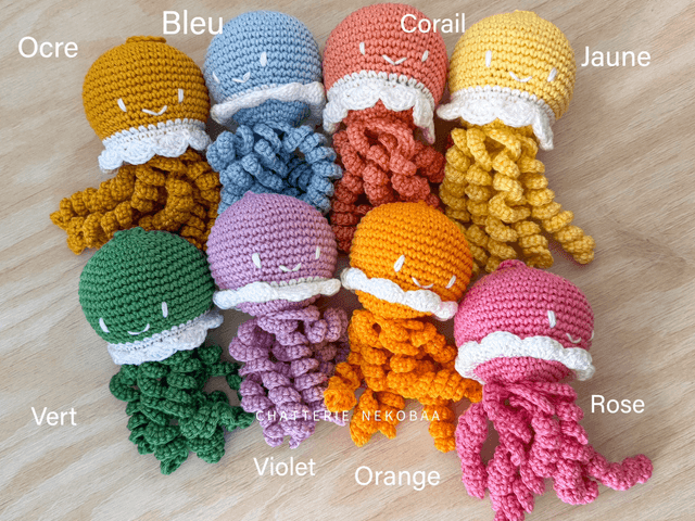 Peluche Octopus parfumée à la valériane